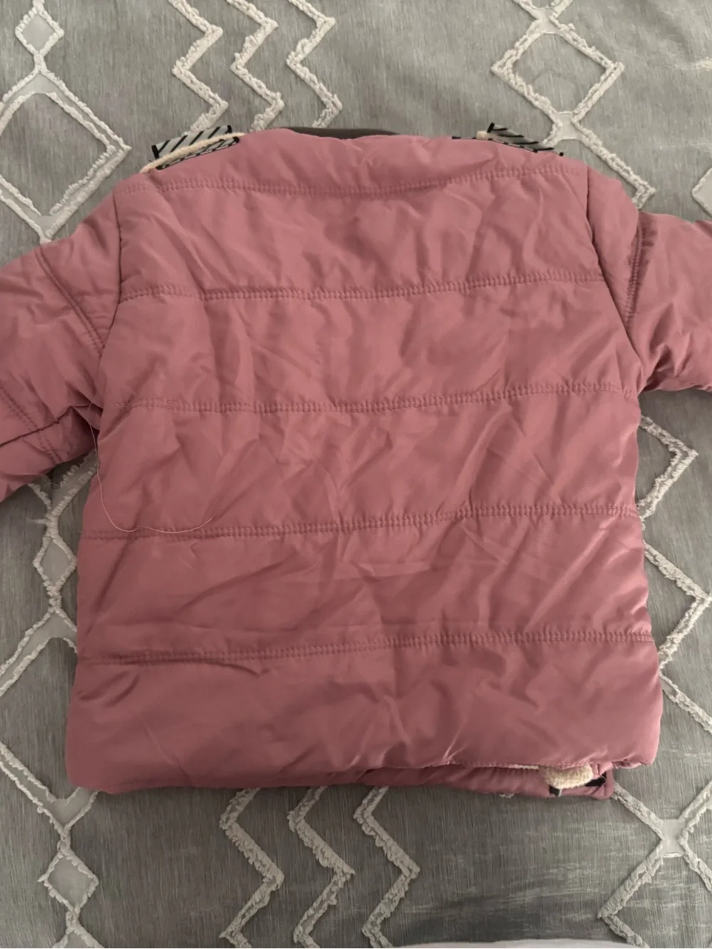 Buckle Kids Dusty Rose Puffer Pullover Jacket